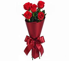 Букет 5 Красных роз Эдлесс Лав в Городце