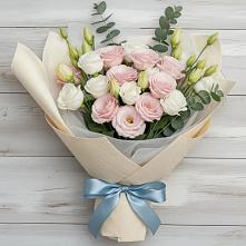 Букет цветов из:  Лизиантусы в Городце