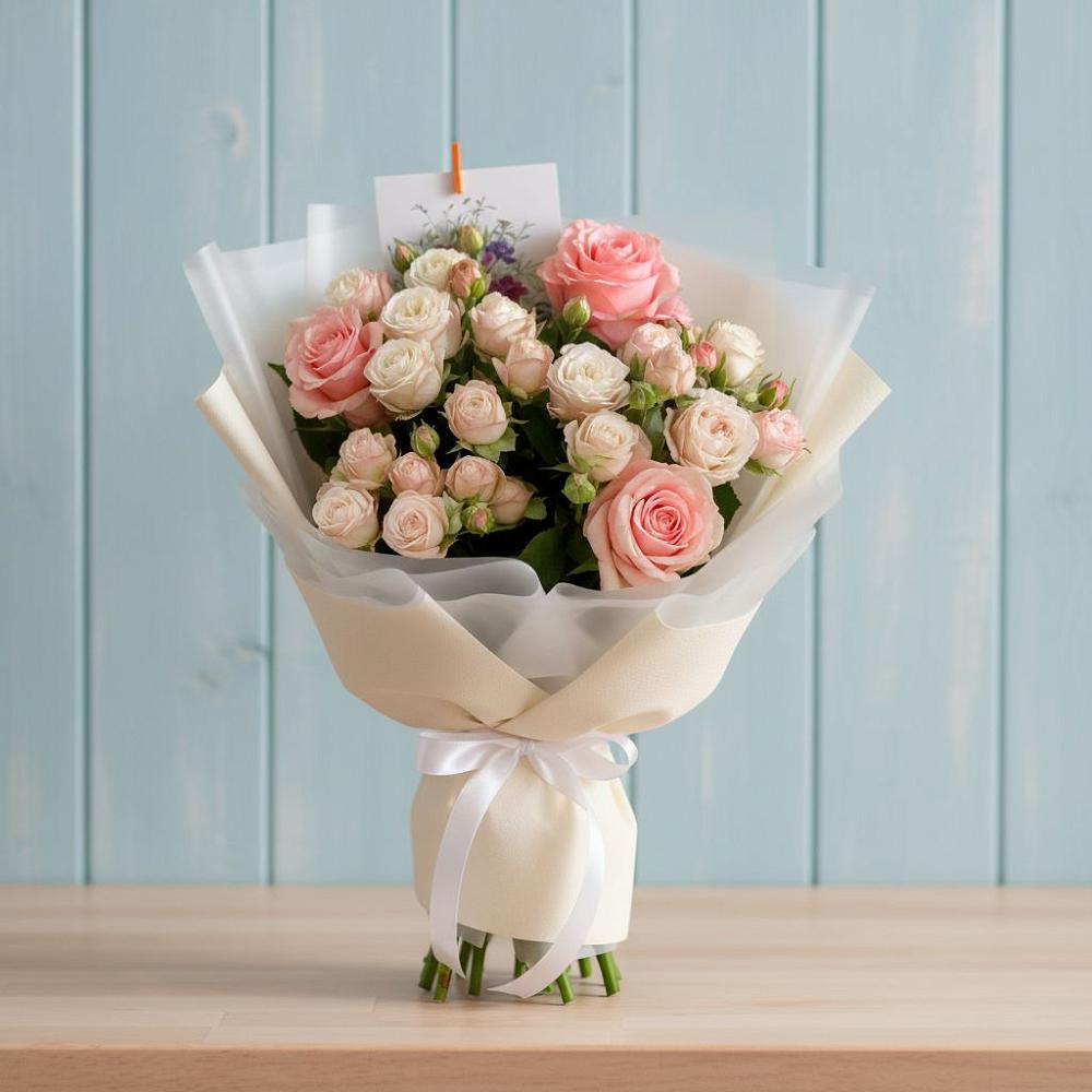 Букет цветов из: Розы в Городце