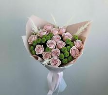 Букет цветов из:  Розы и Хризантемы в Городце