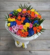 Букет цветов из:  Розы и Хризантемы #REPLACE_PRED# Городце