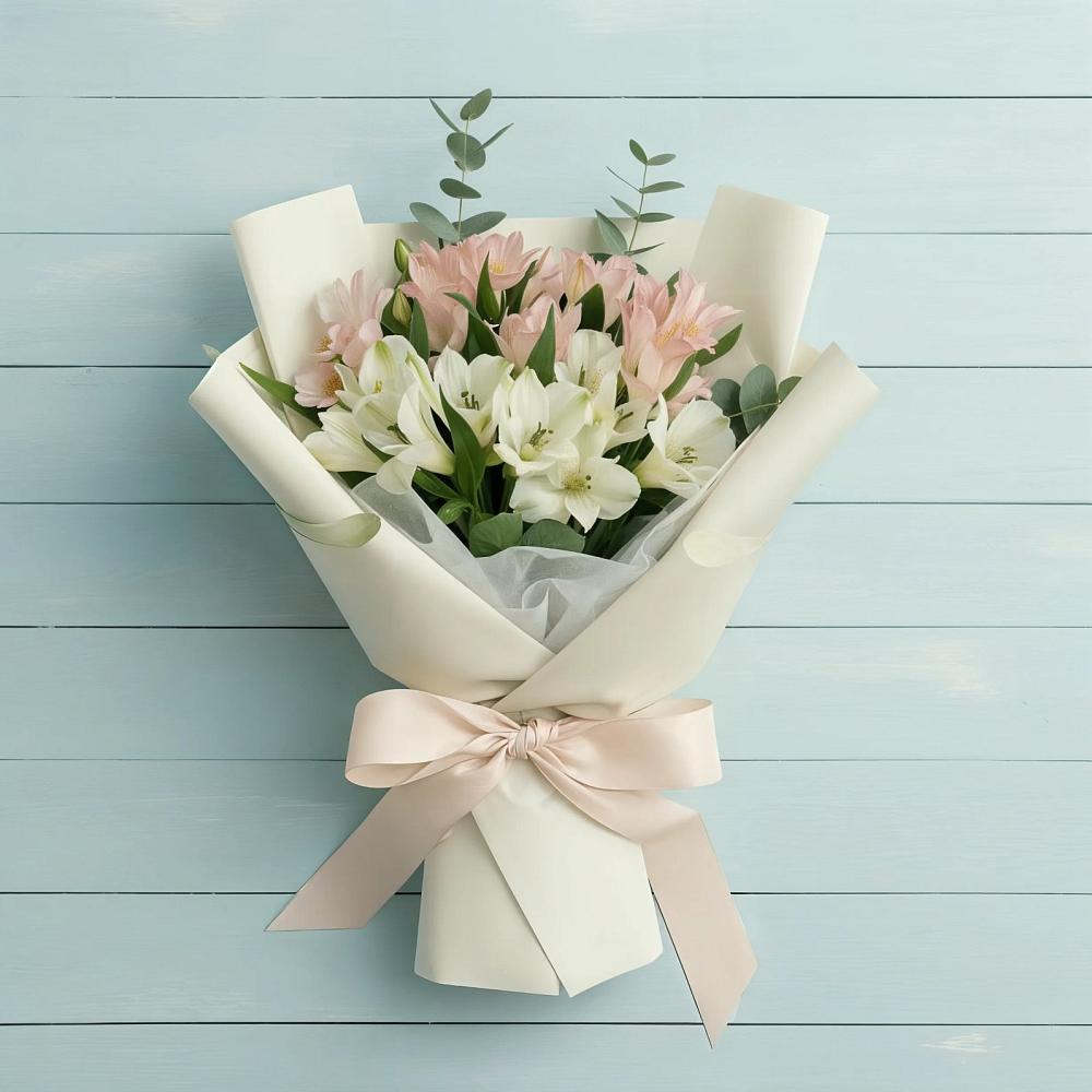 Букет цветов из: Альстромерии в Городце